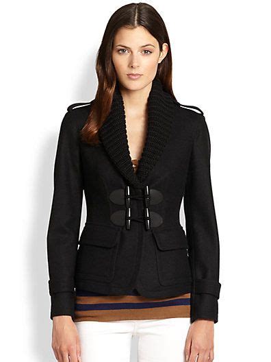 saks burberry jacket